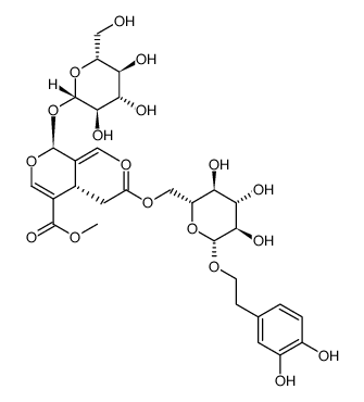 β-D-Glucopyranoside, 2-(3,4-dihydroxyphenyl)ethyl, 6-[(2S,3E,4S)-3-ethylidene-2-(β-D-glucopyranosyloxy)-3,4-dihydro-5-(methoxycarbonyl)-2H-pyran-4-acetate] CAS:96382-91-1 manufacturer & supplier