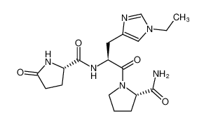 L-Prolinamide, 5-oxo-L-prolyl-1-ethyl-L-histidyl- CAS:96383-64-1 manufacturer & supplier