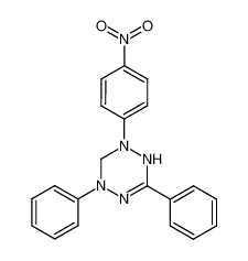 2-(4-Nitro-phenyl)-4,6-diphenyl-1,2,3,4-tetrahydro-[1,2,4,5]tetrazine CAS:96385-52-3 manufacturer & supplier