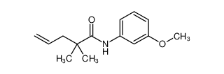 4-Pentenamide, N-(3-methoxyphenyl)-2,2-dimethyl- CAS:96388-02-2 manufacturer & supplier