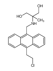 2-(((10-(2-chloroethyl)anthracen-9-yl)methyl)amino)-2-methylpropane-1,3-diol CAS:96389-75-2 manufacturer & supplier