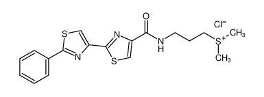 dimethyl(3-(2'-phenyl-[2,4'-bithiazole]-4-carboxamido)propyl)sulfonium chloride CAS:96394-71-7 manufacturer & supplier