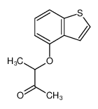 3-benzo[b]thiophen-4-yloxy-butan-2-one CAS:96396-87-1 manufacturer & supplier