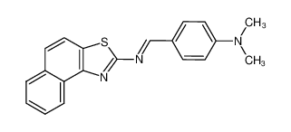 2-(p-Dimethylaminobenzylideneamino)naphtho(1,2-d)thiazole CAS:96400-96-3 manufacturer & supplier