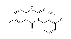 6-Iodo-2-thio-3-(2'-methyl-3'-chloro)phenyl-4(3H)-quinazolinone CAS:96401-57-9 manufacturer & supplier