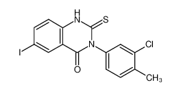 6-Iodo-2-thio-3-(4'-methyl-3'-chloro)phenyl-4(3H)-quinazolinone CAS:96401-59-1 manufacturer & supplier