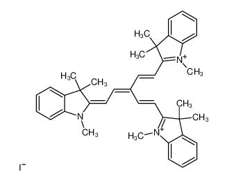 1,5,7-Tris(1,3,3-trimethyl-2-indolinyl)-(2.2.2)heptamethindiium-diiodid CAS:96407-96-4 manufacturer & supplier