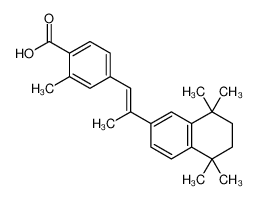 2-methyl-4-[(E)-2-(5,5,8,8-tetramethyl-6,7-dihydronaphthalen-2-yl)prop-1-enyl]benzoic acid CAS:96409-35-7 manufacturer & supplier