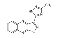 3-(5-Methyl-2H-1,2,4-triazol-3-yl)isoxazolo(4,5-b)quinoxaline CAS:96409-41-5 manufacturer & supplier