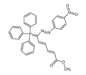 (2E,4E)-6-(4-Nitro-phenylazo)-6-(triphenyl-λ5-phosphanylidene)-hexa-2,4-dienoic acid methyl ester CAS:96415-60-0 manufacturer & supplier