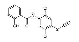 N-(2-Hydroxy-benzoyl)-2,5-dichlor-4-thiocyanato-anilin CAS:96417-91-3 manufacturer & supplier