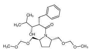 (2S,3R)-2-Benzyl-1-((2S,5S)-2,5-bis-methoxymethoxymethyl-pyrrolidin-1-yl)-3-hydroxy-4-methyl-pentan-1-one CAS:96424-29-2 manufacturer & supplier