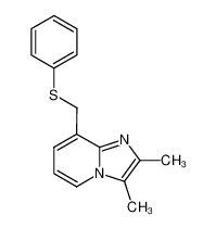 2,3-dimethyl-8-((phenylthio)methyl)imidazo(1,2-a)pyridine CAS:96428-48-7 manufacturer & supplier