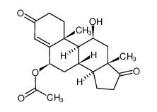 6β-acetoxy-11β-hydroxy-4-androstene-3,17-dione CAS:96436-79-2 manufacturer & supplier