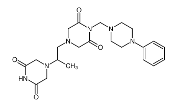 1-[4-(N-phenylpiperazinomethyl)-3,5-dioxopiperazin-1-yl]-2-(3,5-dioxopiperazin-1-yl)-propane CAS:96437-40-0 manufacturer & supplier