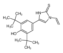 4-(3,5-di-tert-butyl-4-hydroxyphenyl)-2-thioxo-1-vinyl-4-imidazoline CAS:96439-67-7 manufacturer & supplier