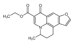 ethyl 2,3-dihydro-3-methyl-7-oxo-1H,7H-benzofuro(4,5,6-ij)quinolizine-6-carboxylate CAS:96439-86-0 manufacturer & supplier