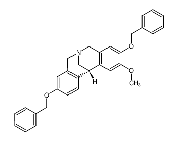 (S)-3,9-Bis-benzyloxy-2-methoxy-7,12-dihydro-5H-6,12-methano-dibenzo[c,f]azocine CAS:96444-11-0 manufacturer & supplier