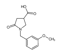 1-(3-Methoxybenzyl)-5-oxopyrrolidine-3-carboxylic acid CAS:96449-90-0 manufacturer & supplier