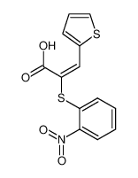 2-(2-nitro-phenylsulfanyl)-3-thiophen-2-yl-acrylic acid CAS:96460-95-6 manufacturer & supplier