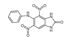 5-anilino-4,6-dinitro-1,3-dihydro-benzimidazol-2-one CAS:96461-50-6 manufacturer & supplier