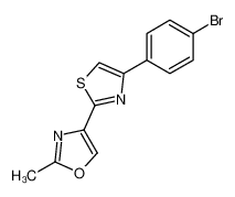 4-[4-(4-bromo-phenyl)-thiazol-2-yl]-2-methyl-oxazole CAS:96462-75-8 manufacturer & supplier