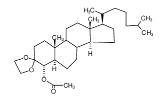 3,3-Aethylendioxy-4α-acetoxy-cholestan CAS:96467-51-5 manufacturer & supplier