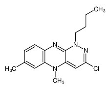 Pyridazino[3,4-b]quinoxaline, 1-butyl-3-chloro-1,5-dihydro-5,7-dimethyl- CAS:96474-99-6 manufacturer & supplier