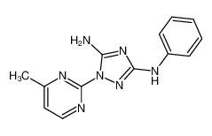 1-(4-methyl-pyrimidin-2-yl)-N3-phenyl-1H-[1,2,4]triazole-3,5-diamine CAS:96485-86-8 manufacturer & supplier