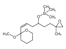 (Z)-7-methyl-1-(tetrahydro-2-methoxypyran-2-yl)-4-trimethylsilyloxy-7,8-epoxy-oct-1-ene CAS:96488-65-2 manufacturer & supplier