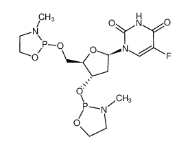 2'-deoxy-5-fluoro-3',5'-bis-O-(3-methyl-1-oxa-3-aza-2-phosphacyclopentan-2-yl)uridine CAS:96497-91-5 manufacturer & supplier