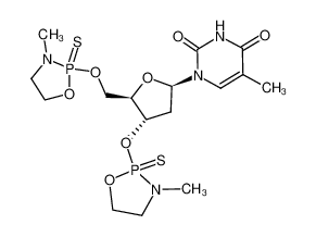 3',5'-bis-O-(3-methyl-2-thioxo-1-oxa-3-aza-2-phosphacyclopentan-2-yl)thymidine CAS:96497-93-7 manufacturer & supplier