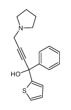 1-phenyl-4-pyrrolidin-1-yl-1-thiophen-2-yl-but-2-yn-1-ol CAS:965-71-9 manufacturer & supplier