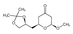 (2S,6S)-2-((S)-2,2-Dimethyl-[1,3]dioxolan-4-ylmethyl)-6-methoxy-tetrahydro-pyran-4-one CAS:96502-01-1 manufacturer & supplier