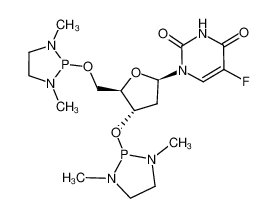 2'-deoxy-5-fluoro-3',5'-bis-O-(1,3-dimethyl-1,3-diaza-2-phosphacyclopentan-2-yl)uridine CAS:96502-21-5 manufacturer & supplier