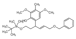 (E)-6-(6-(benzyloxy)-1-((tert-butyldimethylsilyl)oxy)hex-4-en-3-yl)-2,4-dimethoxy-3-methylphenol CAS:96502-60-2 manufacturer & supplier