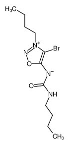 4-bromo-3-butyl-5-(3-butyl-ureido)-[1,2,3]oxadiazolium betaine CAS:96508-72-4 manufacturer & supplier