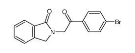 1H-Isoindol-1-one, 2-[2-(4-bromophenyl)-2-oxoethyl]-2,3-dihydro- CAS:96511-92-1 manufacturer & supplier