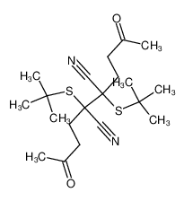 2,3-Bis-tert-butylsulfanyl-2,3-bis-(3-oxo-butyl)-succinonitrile CAS:96519-61-8 manufacturer & supplier