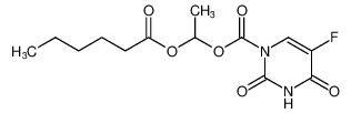 1-(hexanoyloxy)ethyl 5-fluoro-2,4-dioxo-3,4-dihydropyrimidine-1(2H)-carboxylate CAS:96520-33-1 manufacturer & supplier