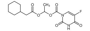 1-(2-cyclohexylacetoxy)ethyl 5-fluoro-2,4-dioxo-3,4-dihydropyrimidine-1(2H)-carboxylate CAS:96520-35-3 manufacturer & supplier