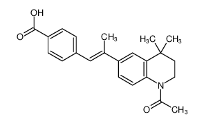 (E)-4-(2-(1-acetyl-4,4-dimethyl-1,2,3,4-tetrahydroquinolin-6-yl)prop-1-en-1-yl)benzoic acid CAS:96524-38-8 manufacturer & supplier