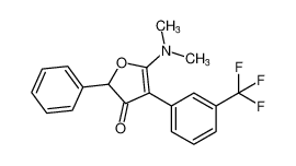 5-(dimethylamino)-2-phenyl-4-(3-(trifluoromethyl)phenyl)furan-3(2H)-one CAS:96525-24-5 manufacturer & supplier