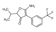 3(2H)-Furanone, 5-amino-2-(1-methylethyl)-4-[3-(trifluoromethyl)phenyl]- CAS:96525-61-0 manufacturer & supplier