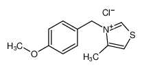 Thiazolium, 3-[(4-methoxyphenyl)methyl]-4-methyl-, chloride CAS:96529-92-9 manufacturer & supplier