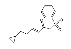 (E)-1-Benzenesulfonyl-6-cyclopropyl-hex-3-en-2-one CAS:96530-31-3 manufacturer & supplier