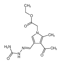 1-Carbethoxymethyl-2-methyl-3-acetyl-4-formyl-pyrrolmonosemicarbazon CAS:96535-01-2 manufacturer & supplier