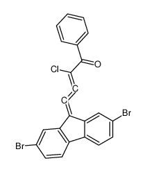 2-Chloro-4-(2,7-dibromo-fluoren-9-ylidene)-1-phenyl-buta-2,3-dien-1-one CAS:96547-77-2 manufacturer & supplier