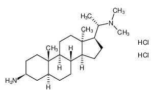 (3S,5S,8R,9S,10S,13R,14S,17S)-17-[(1S)-1-dimethylaminoethyl]-10,13-dimethyl-2,3,4,5,6,7,8,9,11,12,14,15,16,17-tetradecahydro-1H-cyclopenta[a]phenanthren-3-amine dihydrochloride CAS:96553-96-7 manufacturer & supplier