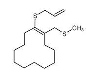 1-(3-propenylthio)-2-((methylthio)methyl)cyclododecene CAS:96555-31-6 manufacturer & supplier